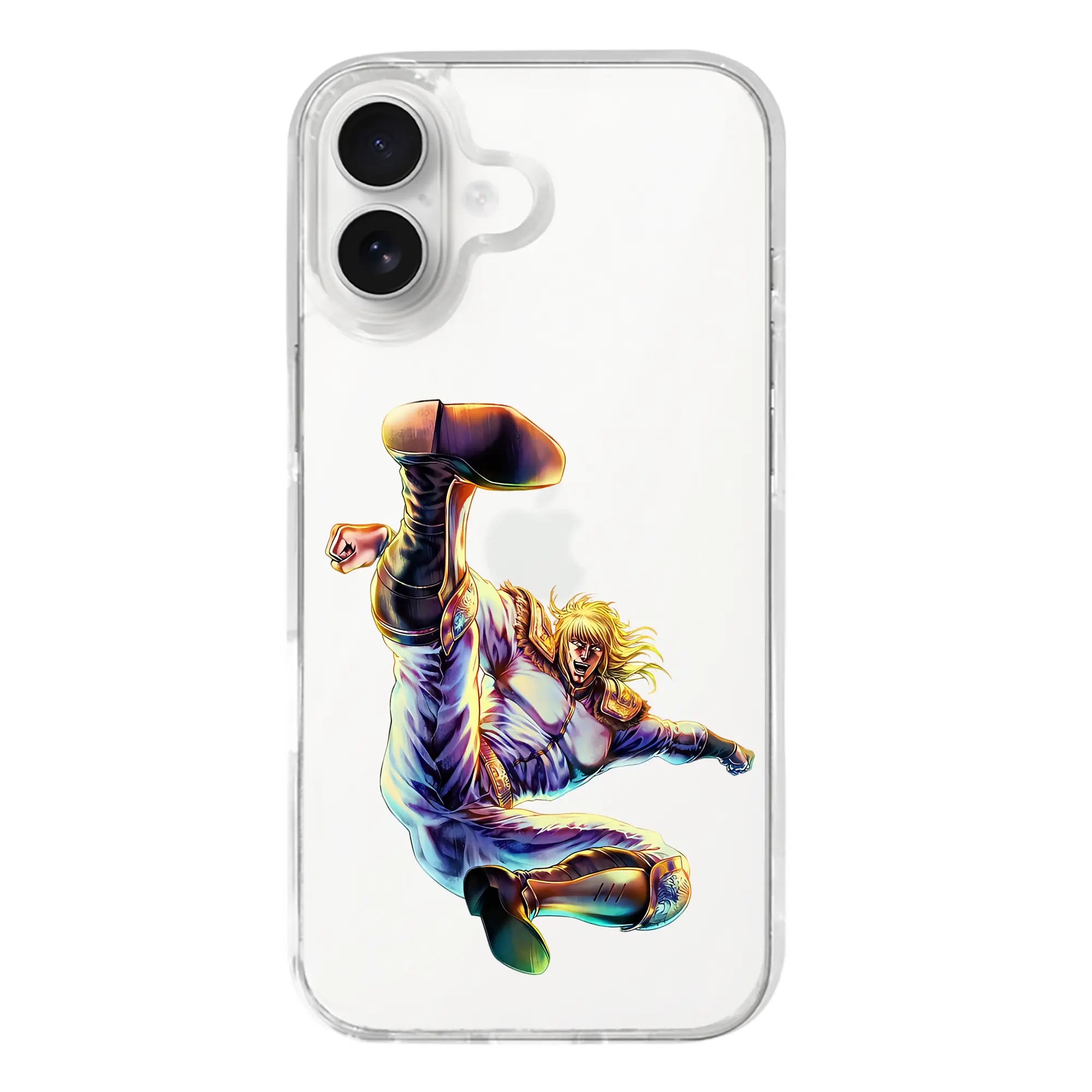 北斗の拳 グッズ,シン - iPhone 17シリーズ 透明スマホケース – 薄型・耐衝撃・精密フィット保護カバー